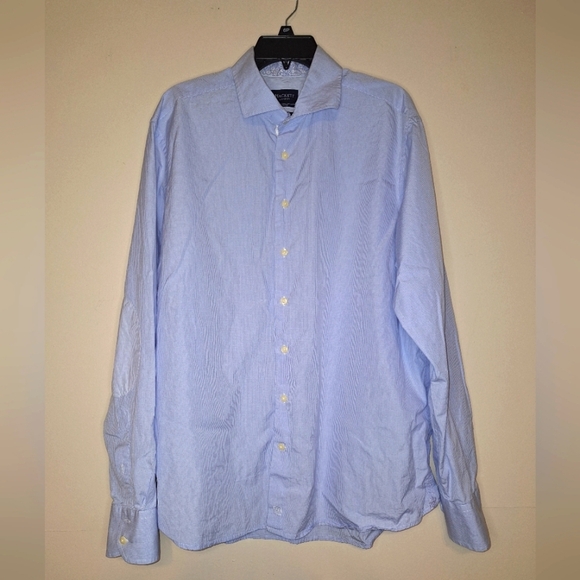 A Hackett long sleeve slim fit button-down men's shirt in a size 3XL. - Picture 1 of 8